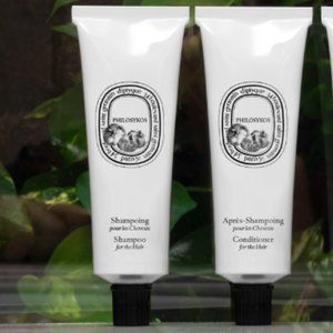 Diptyque Set:  Shampoo, Conditioner, and Soap Bar